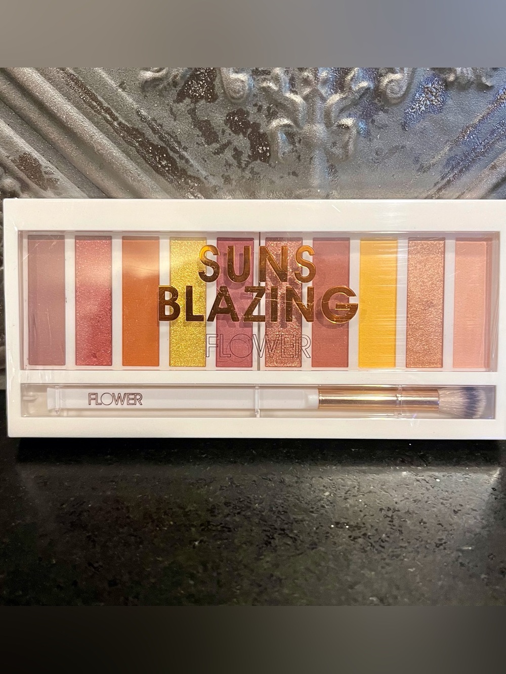 FLOWER Suns Blazing Eyeshadow Palette - Warm Sunset Shades